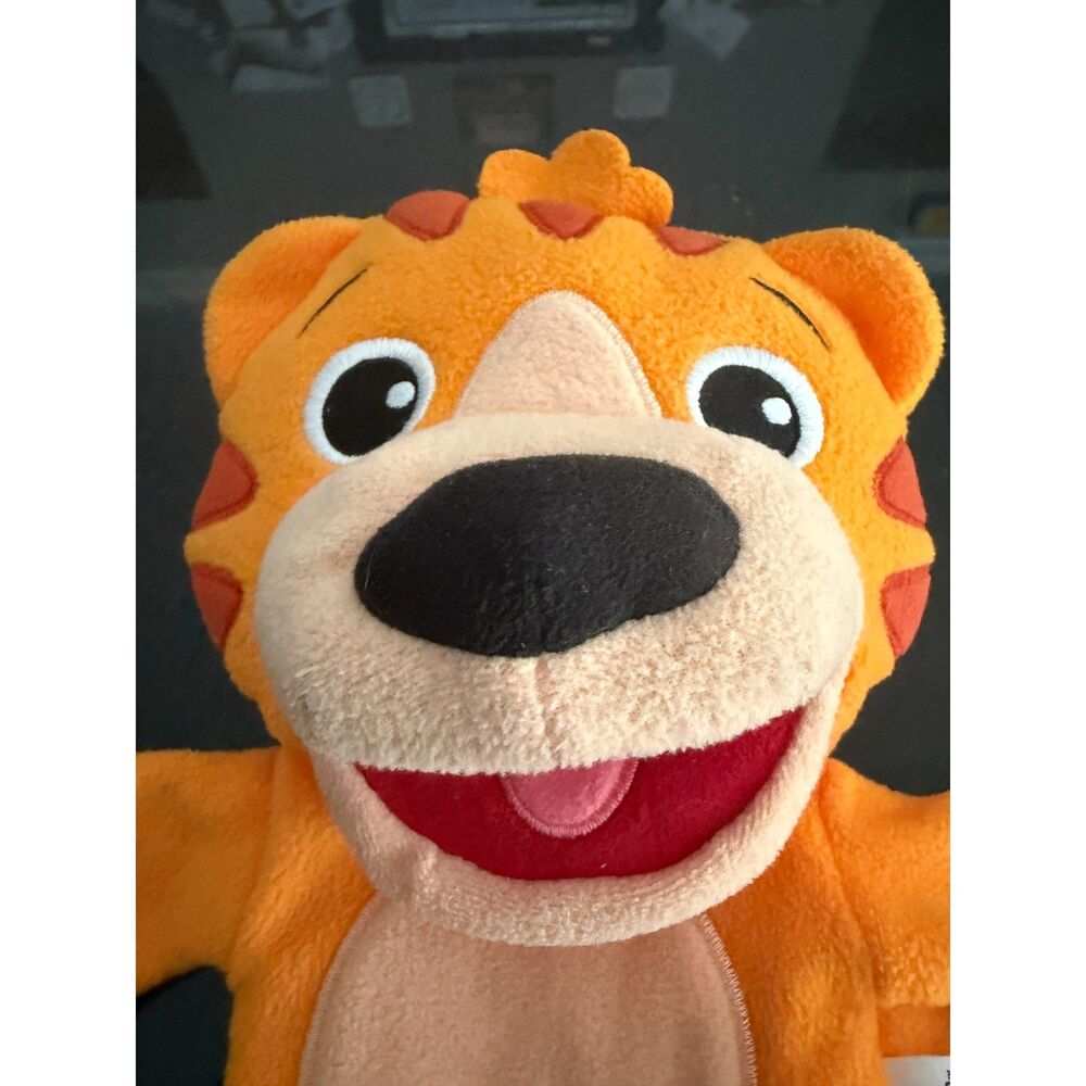 Baby Einstein Tiger Cub Hand Puppet Orange Plush Toy